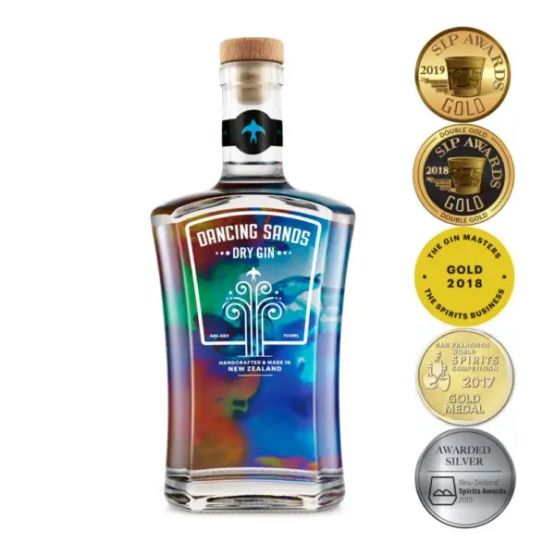 Dancing Sands Dry Gin 70cl (44% ABV)