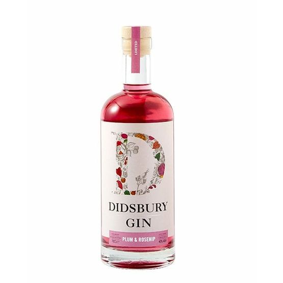 Didsbury Plum &amp; Rosehip Gin 70cl (40% ABV)