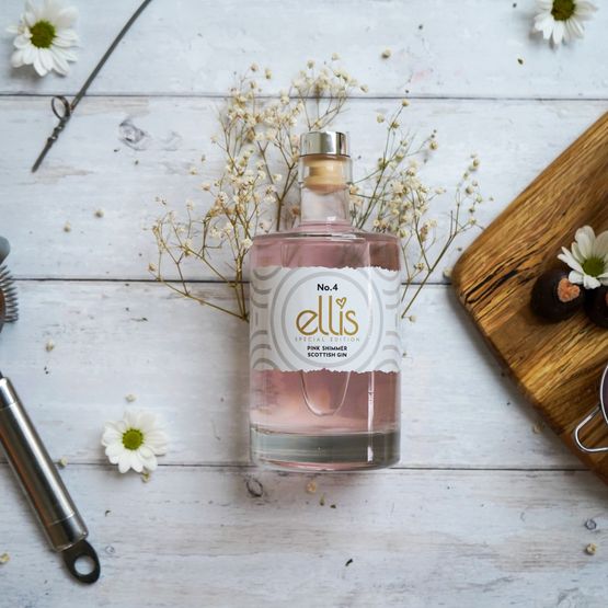 Ellis Scottish - Gin No.4 Pink Shimmer (50cl) 40%
