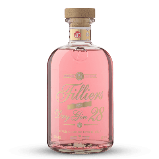 Filliers Dry Gin 28 Pink 50cl (37.5% ABV)