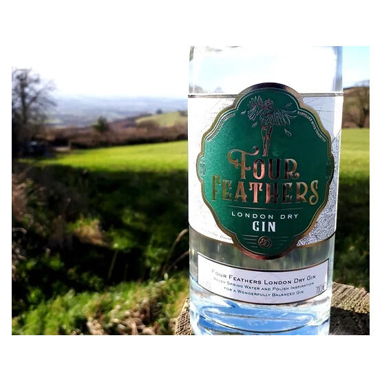 Four Feathers London Dry Gin (70cl) 40%