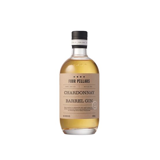 Four Pillars Chardonnay Barrel Gin 50cl (43.8% ABV)
