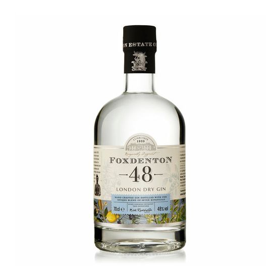 Foxdenton 48 London Dry Gin 70cl (48% ABV)