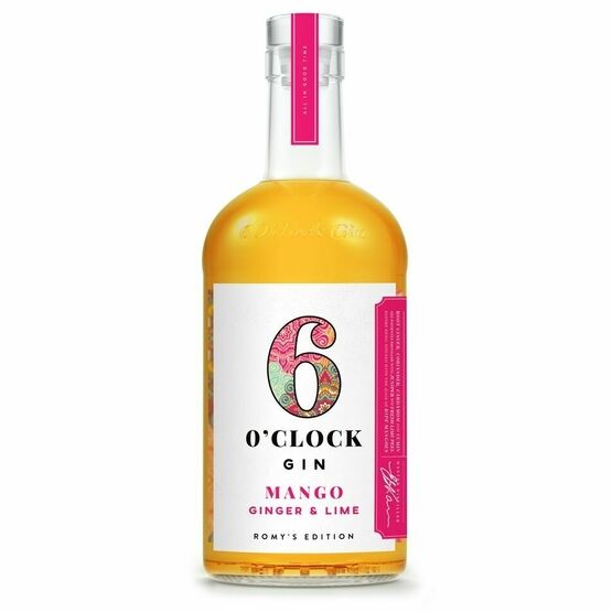 6 O'Clock Mango, Ginger and Lime Gin (70cl)