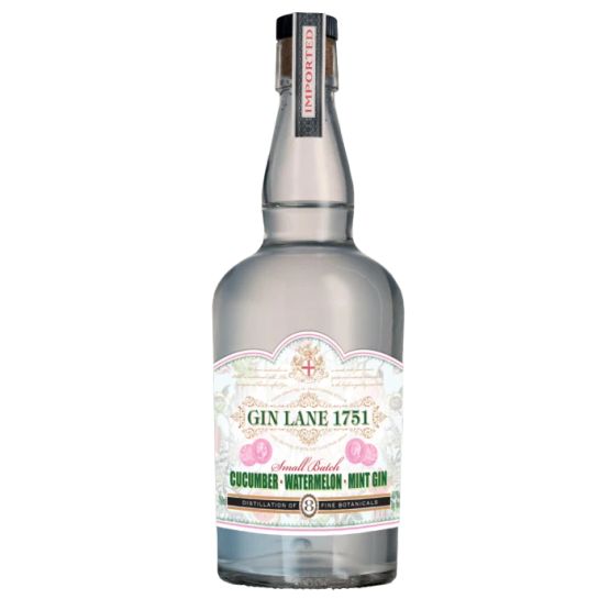 Gin Lane 1751 Cucumber, Watermelon &amp; Mint Gin (70cl) 40%