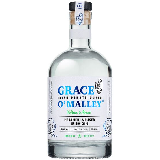 Grace O'Malley Heather Infused Irish Gin (70cl) 43%