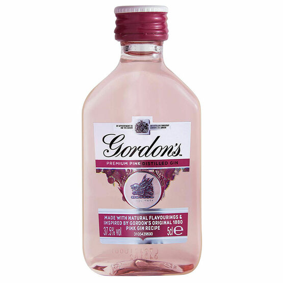 Gordon's Premium Pink Distilled Gin Miniature (5cl) 37.5% Vol