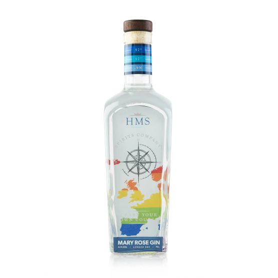 HMS Spirits Mary Rose Gin 70cl (42% ABV)