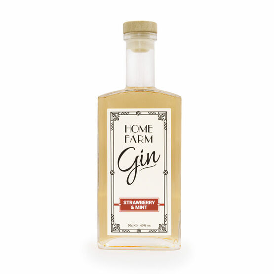 Home Farm Strawberry & Mint Gin 70cl (40% ABV)