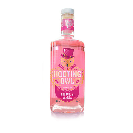Hooting Owl Rhubarb & Vanilla Gin (70cl) 42%