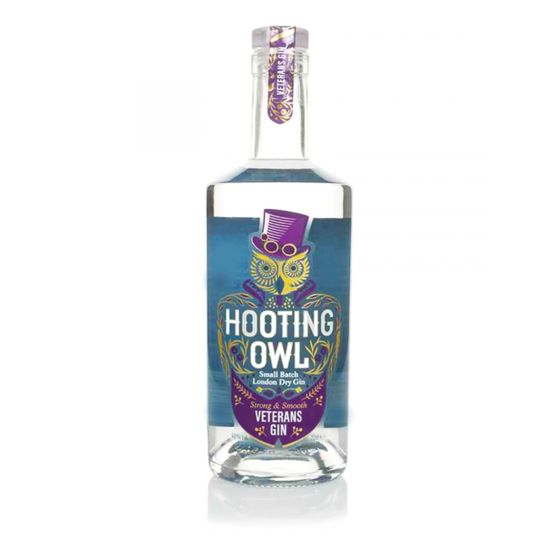 Hooting Owl Veterans Gin 70cl (48% ABV)