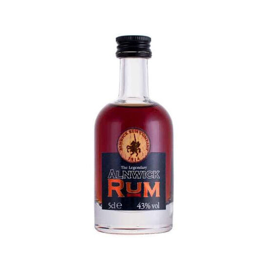 Alnwick Rum The Legendary Dark Rum Miniature (5cl)