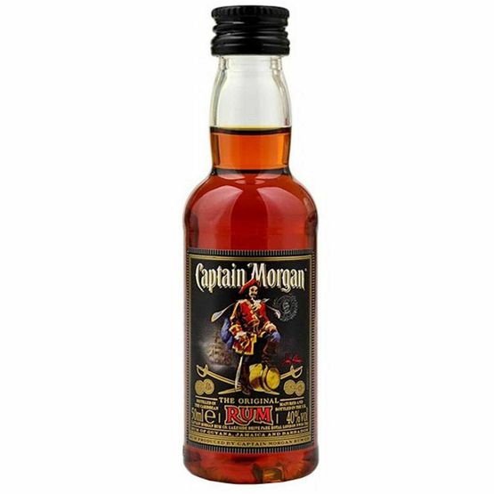 Captain Morgan Dark Rum Miniature (5cl)