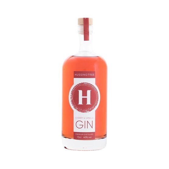Hussingtree Cherry &amp; Vanilla Gin 70cl (40% ABV)