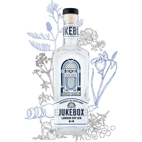 Jukebox London Dry Gin (70cl) 43%