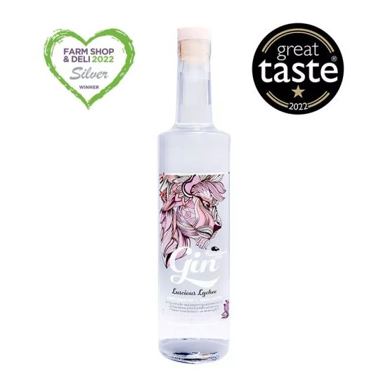 Kingdom's Luscious Lychee Gin 70cl (37.5% ABV)