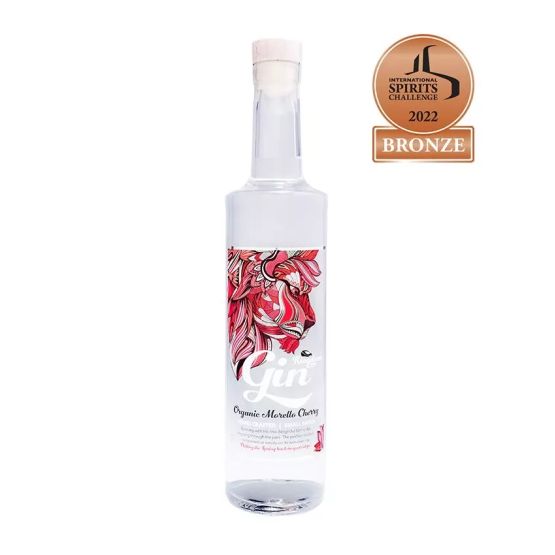 Kingdom's Organic Morello Cherry Gin 70cl (37.5% ABV)