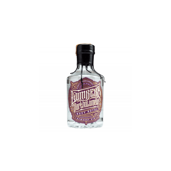 Lumber's Bartholomew Navy Royal Gin (50cl) 58%