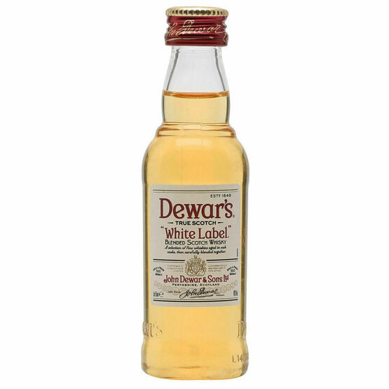 Dewar's White Label Blended Scotch Whisky Miniature (5cl)