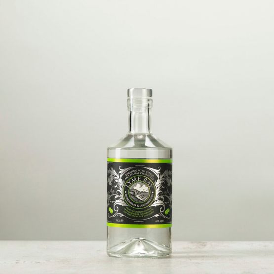 Lyme Bay Elderflower &amp; Cucumber Gin 70cl (40% ABV)