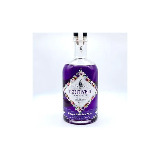 Lytham Positively Purple Gin 70cl (40% ABV)