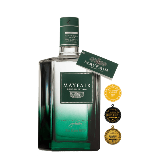 Mayfair Dry Gin 70cl (40% ABV)