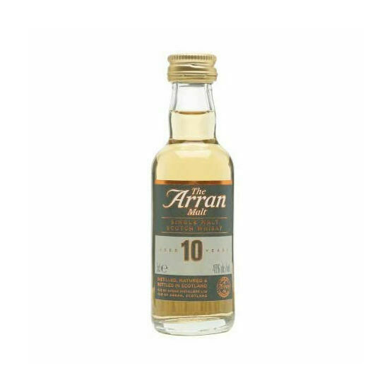 Isle of Arran 10 Year Old Single Malt Scotch Whisky Miniature (5cl)