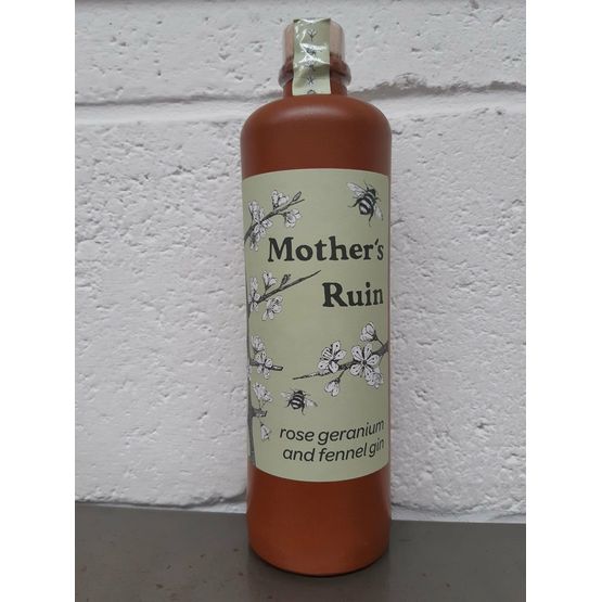 Mother’s Ruin Rose Geranium &amp; Fennel Gin 50cl (40% ABV)