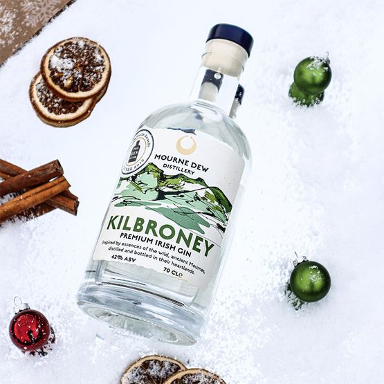Mourne Dew Kilbroney Gin 70cl (42% ABV)