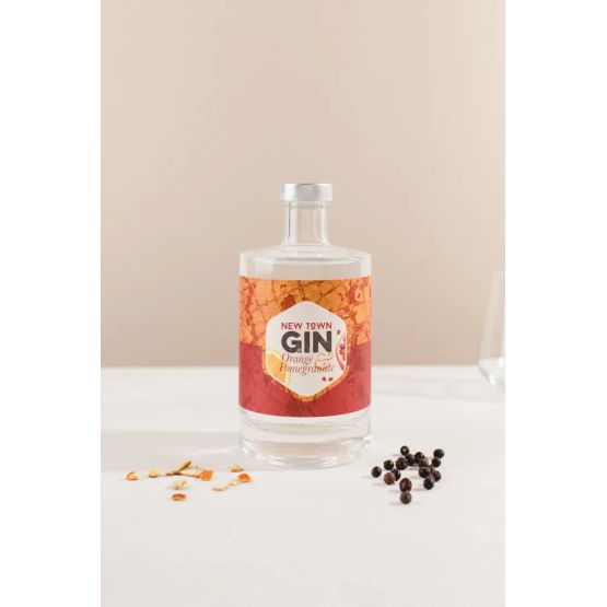 New Town Gin Orange &amp; Pomegranate (50cl) 40%