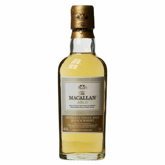 Macallan Gold Double Cask Single Malt Scotch Whisky Miniature (5cl)