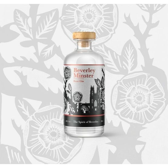 Northern Fox Beverley Minster Rose Gin (50cl) 40%