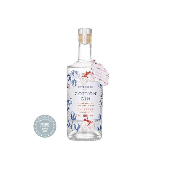 Otterbeck Strawberry & Pink Peppercorn Cotton Gin (70cl) 42%