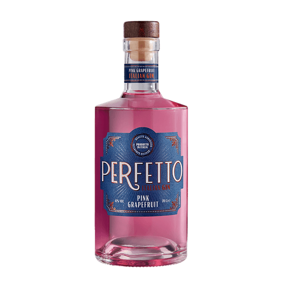 Perfetto Pink Grapefruit Gin 70cl (41% ABV)