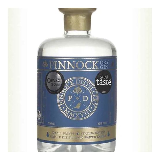 Pinnock Dry Gin 50cl (42% ABV)