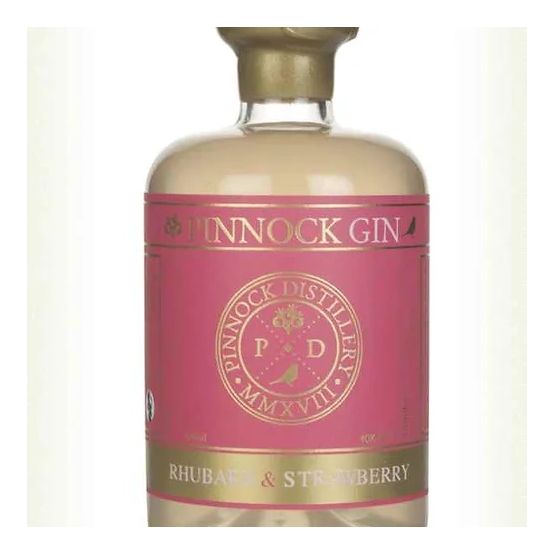 Pinnock Rhubarb &amp; Strawberry Gin (50cl) 40%