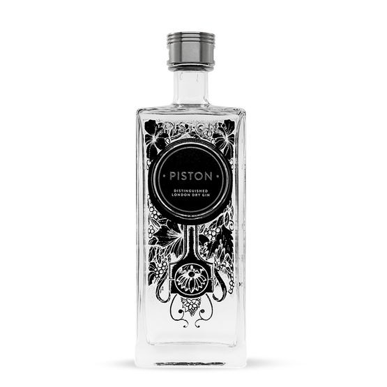 Piston Dry Gin (70cl) 42%