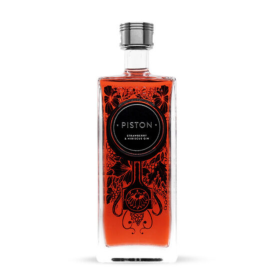 Piston Strawberry & Hibiscus Gin (70cl) 42%