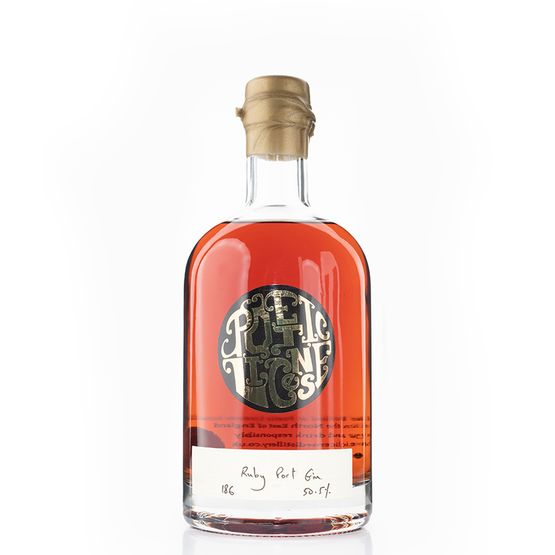 Poetic License 5th Anniversary Gin - Ruby Port Cask (70cl) 50.5%