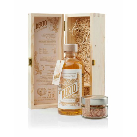 Quaglia Gin Bèrto Juniperus Cask Finish (50cl) 43%