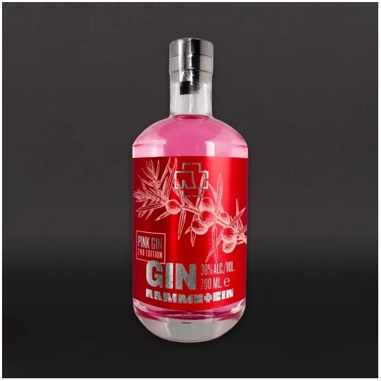 Rammstein Pink Gin 70cl (40% ABV)