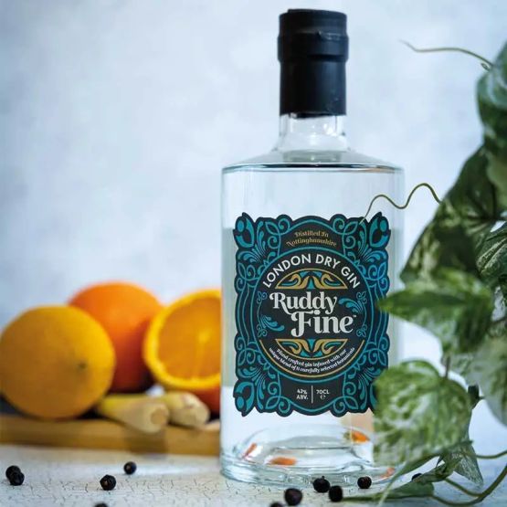 Ruddy Fine London Dry Gin (70cl) 42%