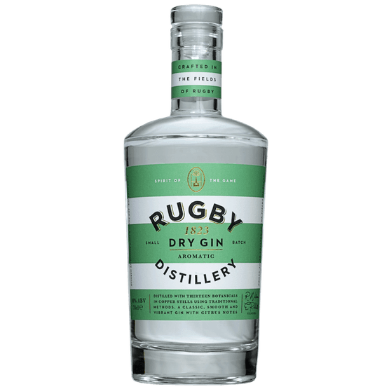 Rugby 1823 Dry Gin 70cl (40% ABV)