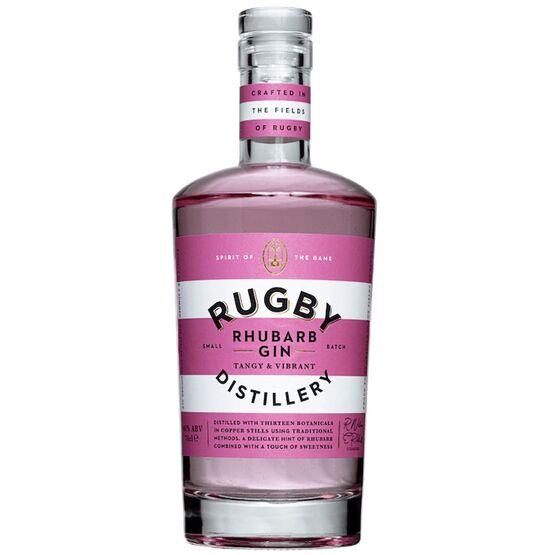 Rugby Rhubarb Gin 70cl (40% ABV)