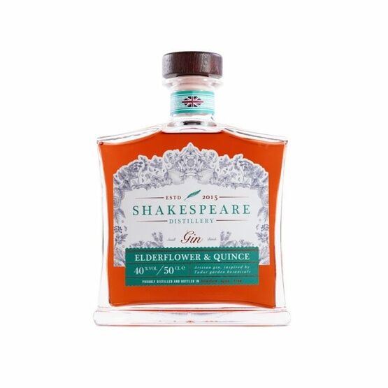 Shakespeare Distillery Elderflower & Quince Gin 50cl (40% ABV)