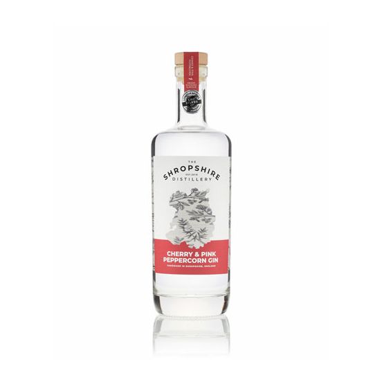 Shropshire Cherry &amp; Pink Peppercorn Gin (70cl) 40%