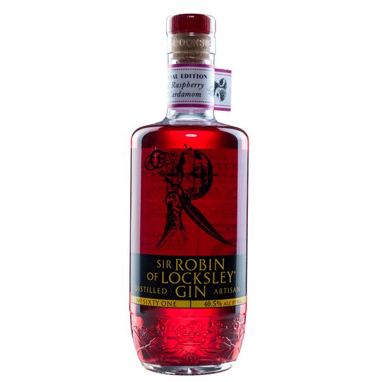 Sir Robin of Locksley Real Raspberry & Cardamom Gin 70cl (40.5% ABV)