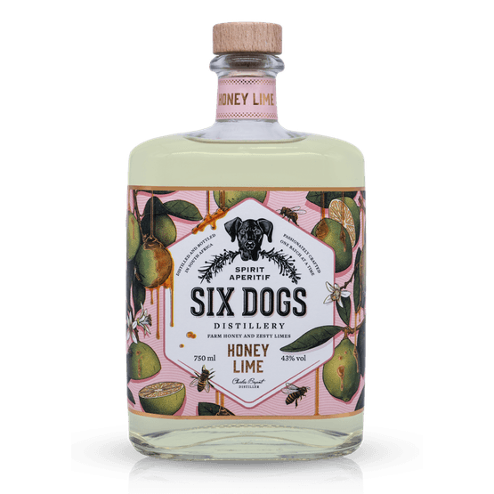Six Dogs Honey Lime (70cl) 43%