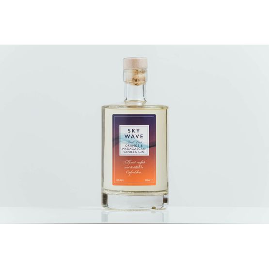 Sky Wave Orange &amp; Madagascan Vanilla Gin (50cl) 40%