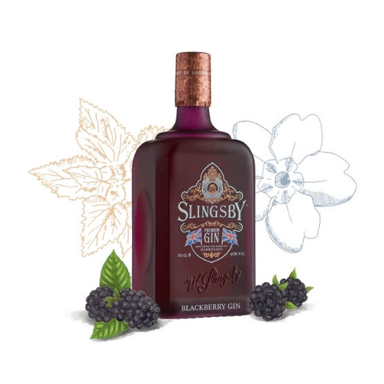 Slingsby Blackberry Gin 70cl (40% ABV)
